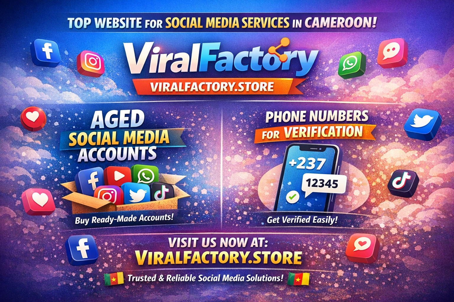 ViralFactory Infrastructure for Digital Growth